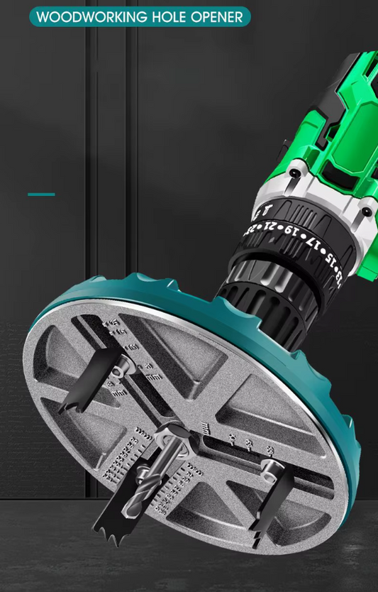 Real Power Sierra Perforadora Ajustable (ADAPTADOR A TALADRO)