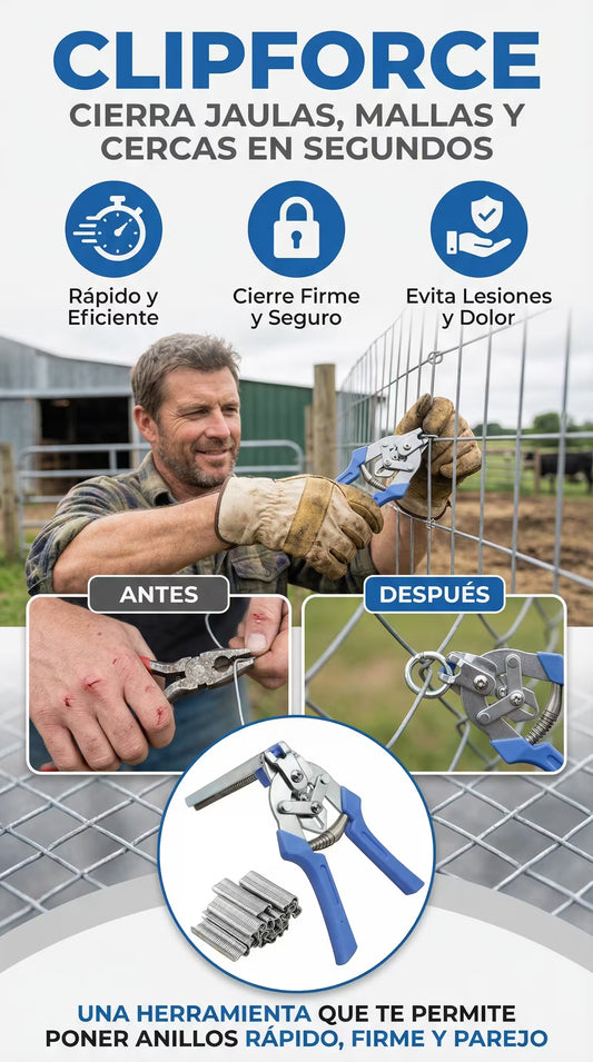 CLIPFORCE - ALICATE GRAPADOR
