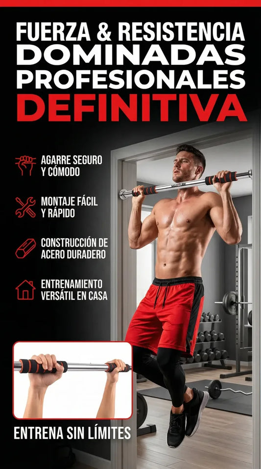 BARRA EJERCICIO PULLUPS