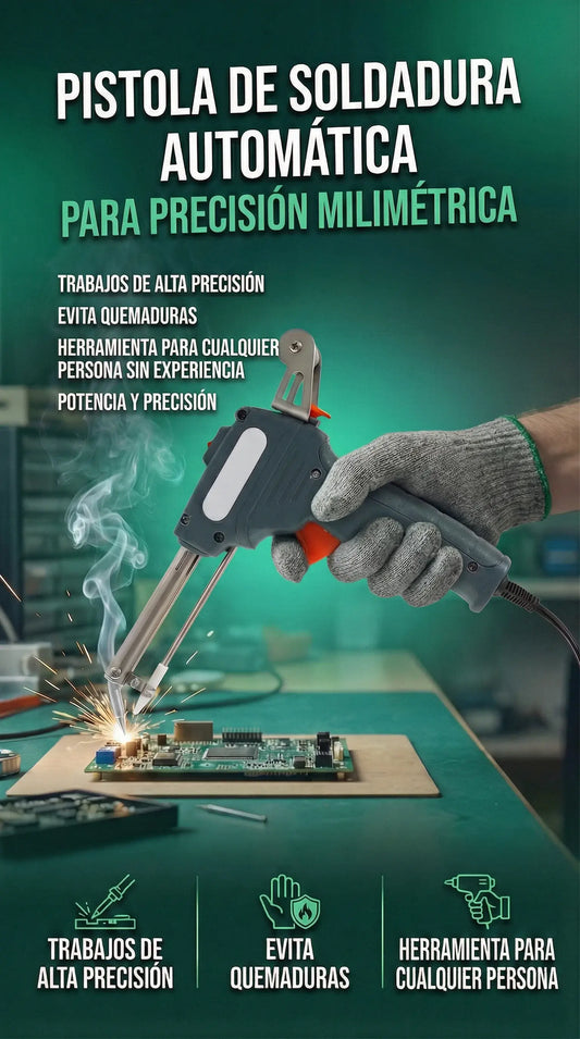 Cautín Soldadura Estaño Automatico